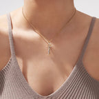 Couple Necklace 14K Weißgold / 14K Gelbgold