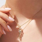 Couple Necklace 14K Weißgold / 14K Gelbgold